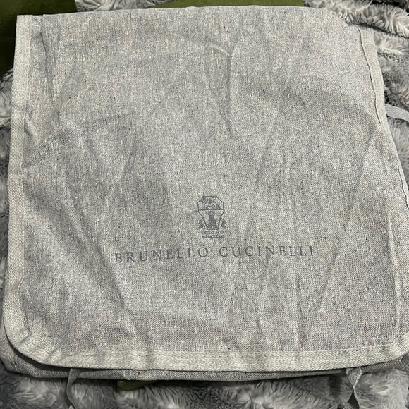 Brunello Cucinelli Two-tone striped crocheted cotton bucket hat - Picture 5 of 9